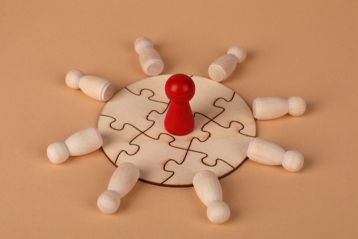 Conceptual leadership and teamwork puzzle