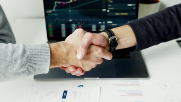 A firm handshake